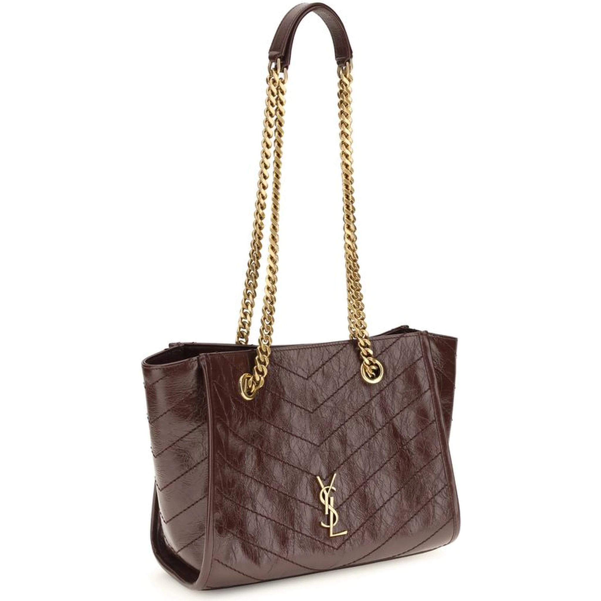 Brown Calf Leather Bos Taurus Shoulder Bag