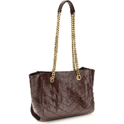 Brown Calf Leather Bos Taurus Shoulder Bag