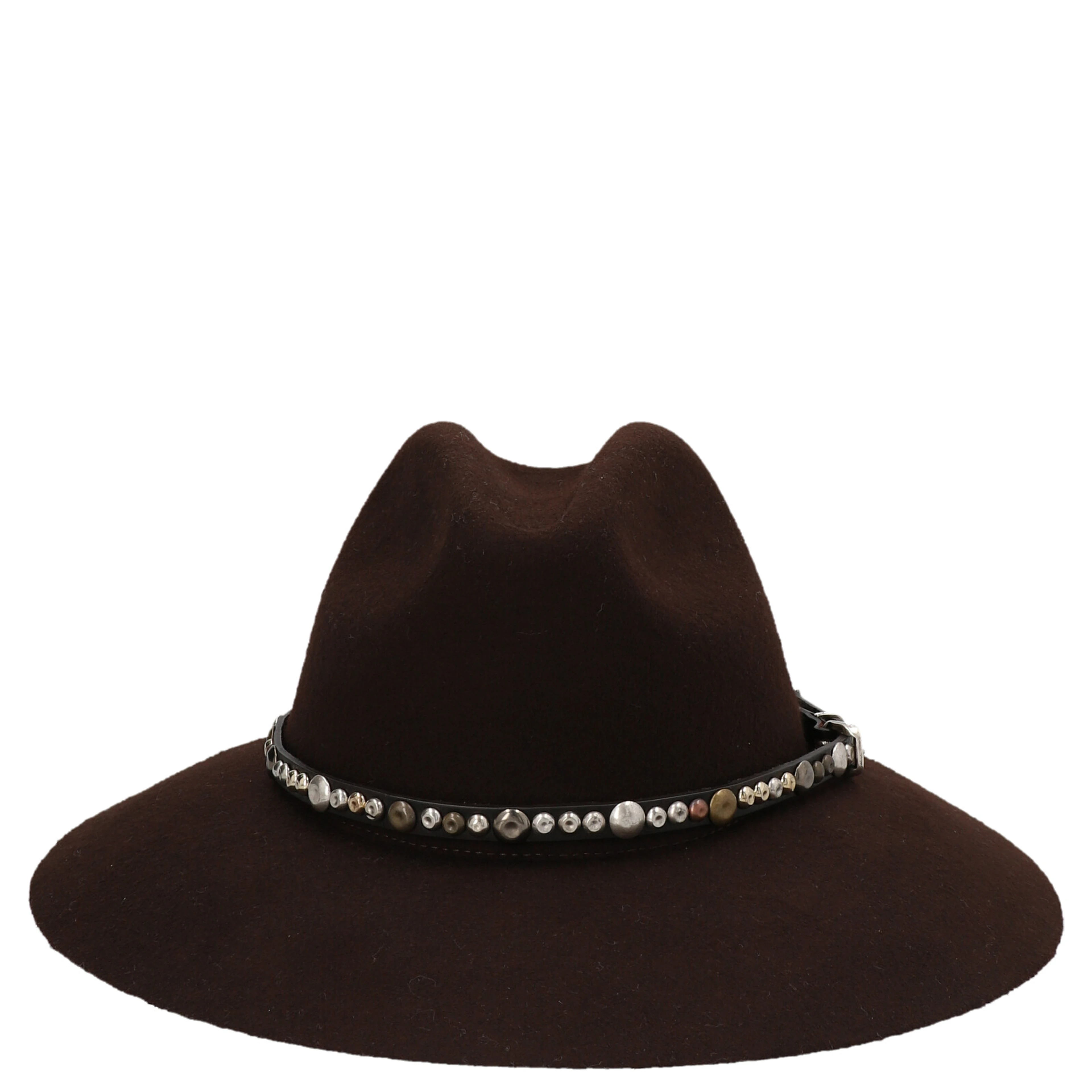 Brown Wool Fedora