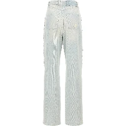 Blue Cotton Jeans Denim