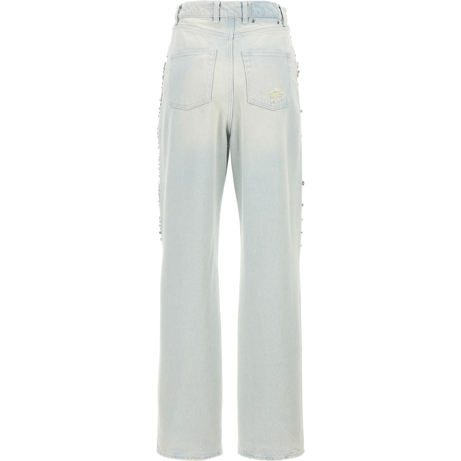 Blue Cotton Jeans Denim