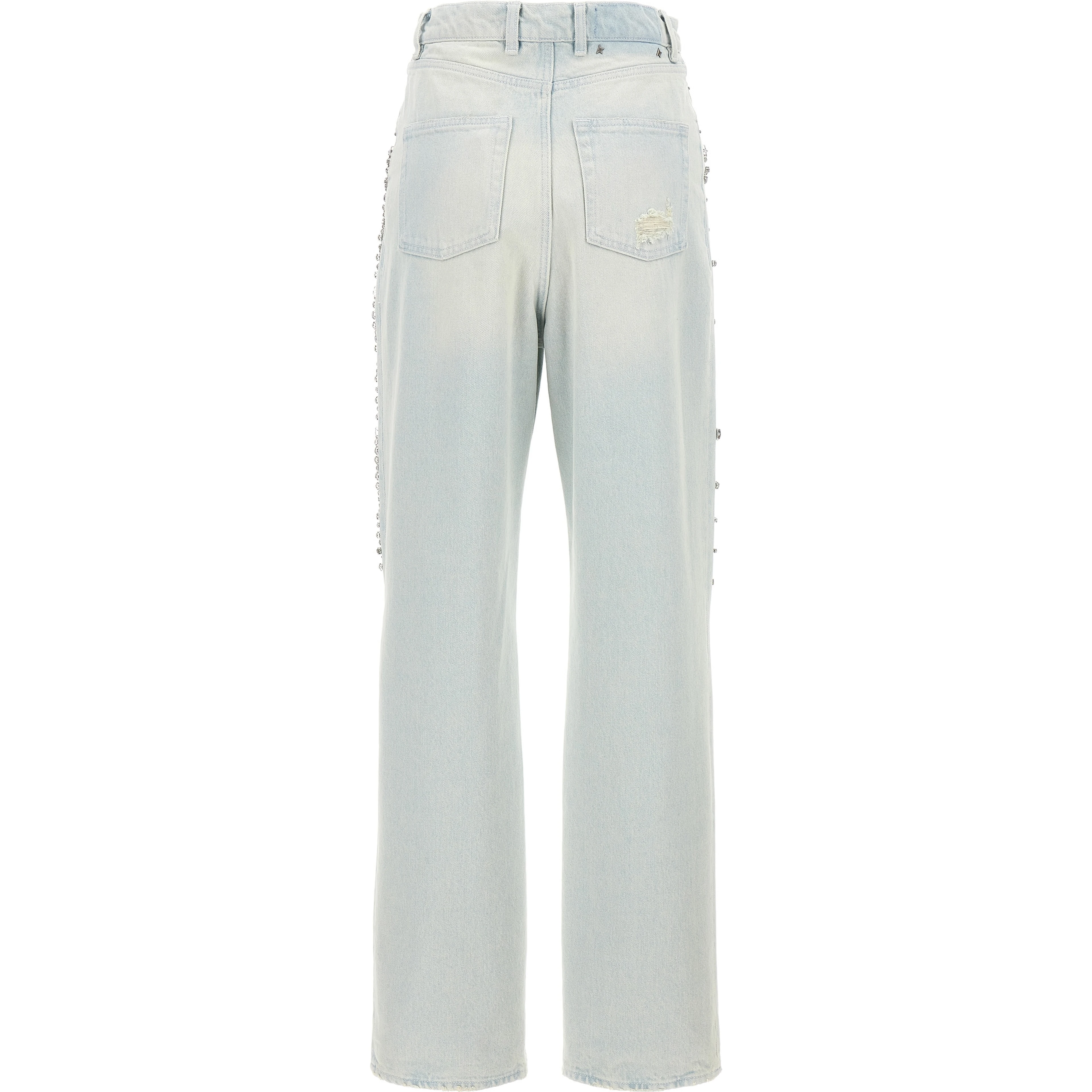 Blue Cotton Jeans Denim