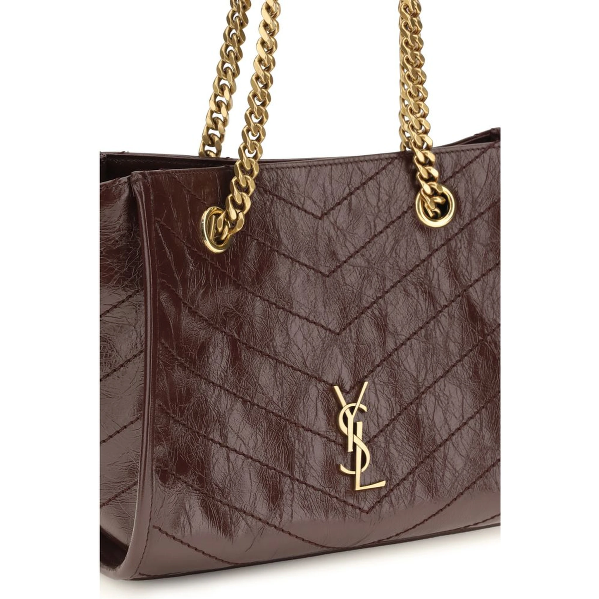 Brown Calf Leather Bos Taurus Shoulder Bag