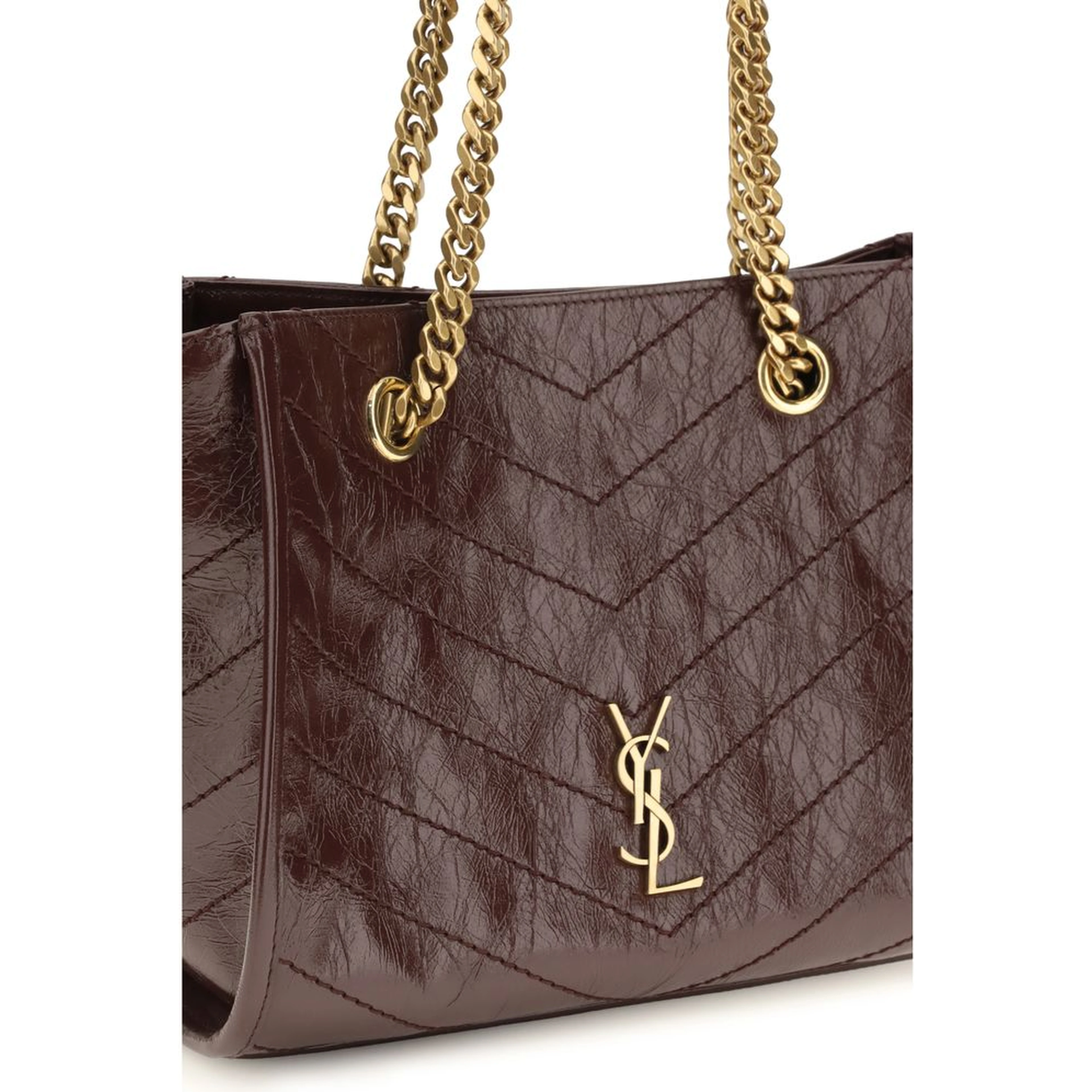 Brown Calf Leather Bos Taurus Shoulder Bag