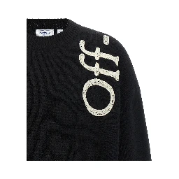 Bicolor Wool Cardigan