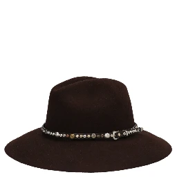 Brown Wool Fedora
