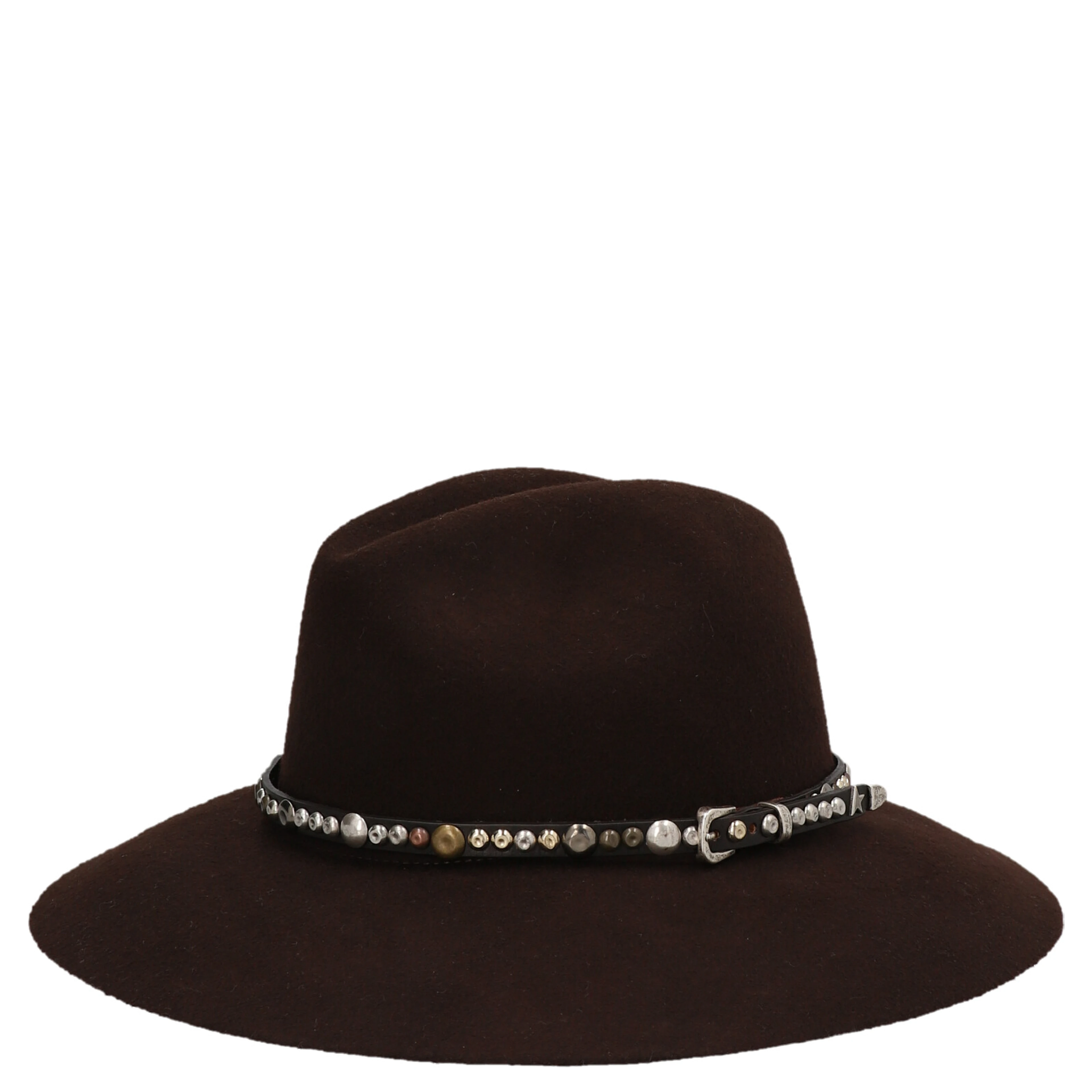 Brown Wool Fedora