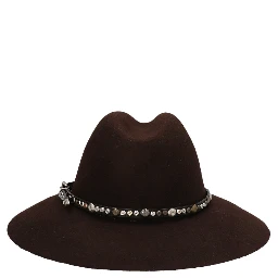 Brown Wool Fedora