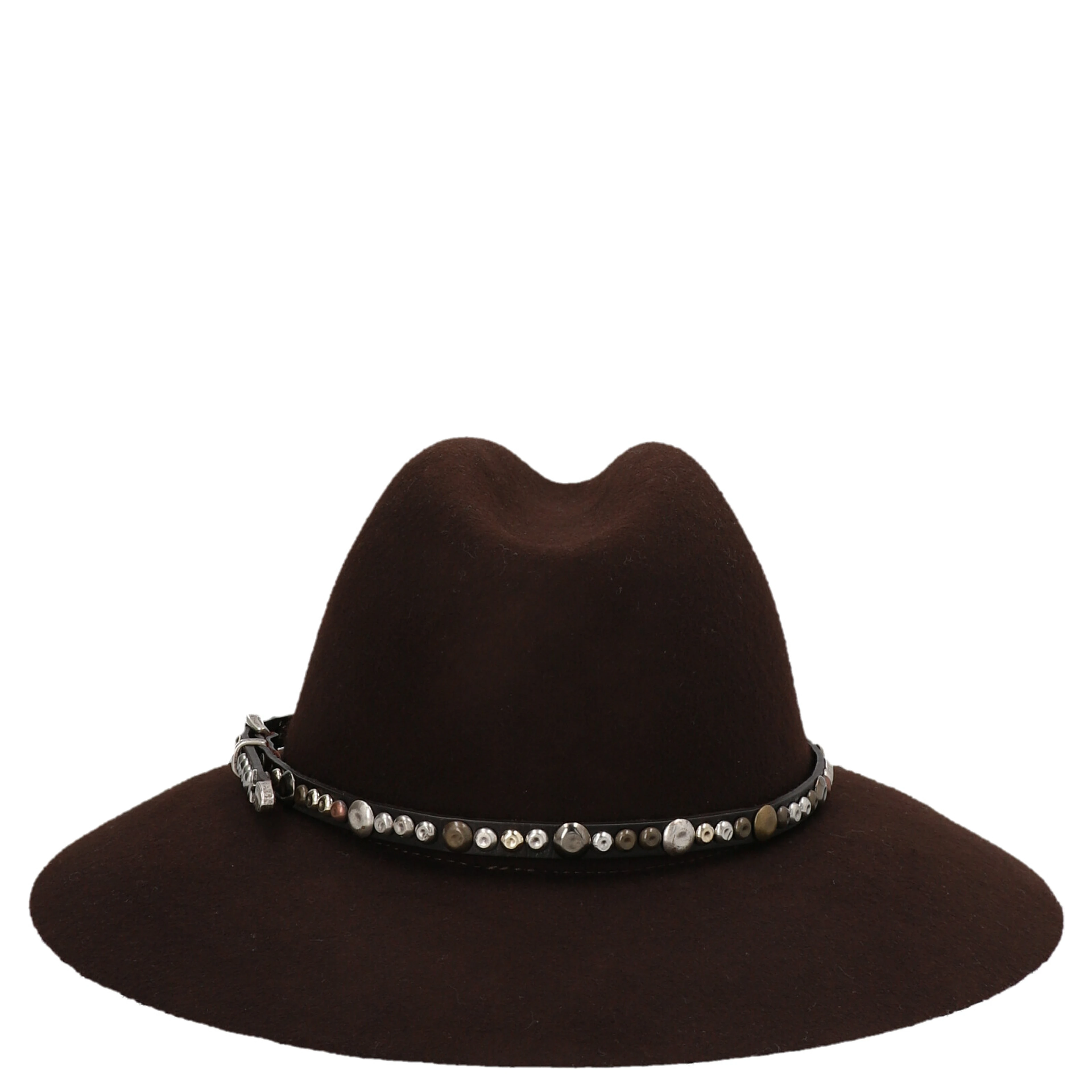 Brown Wool Fedora