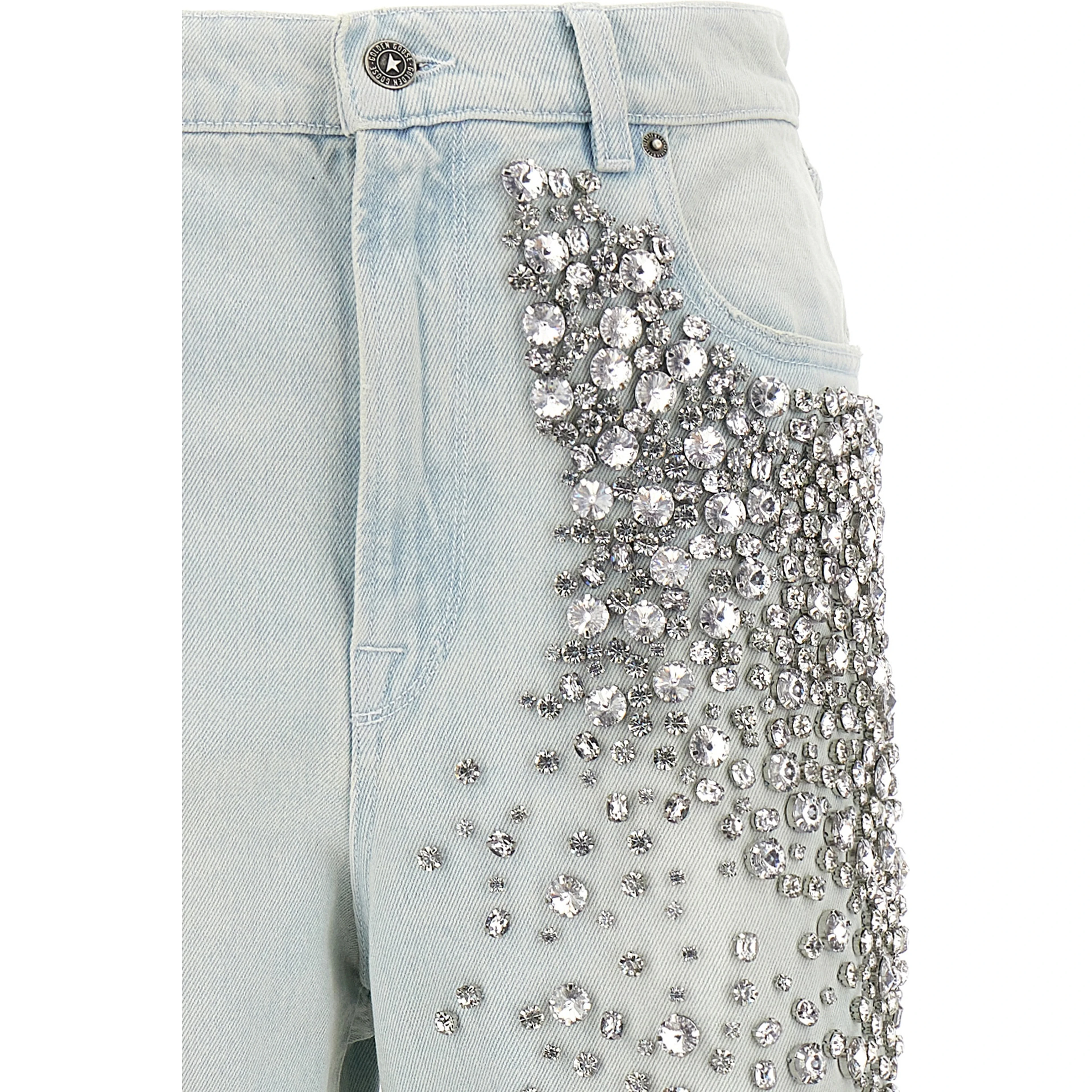 Blue Cotton Jeans Denim