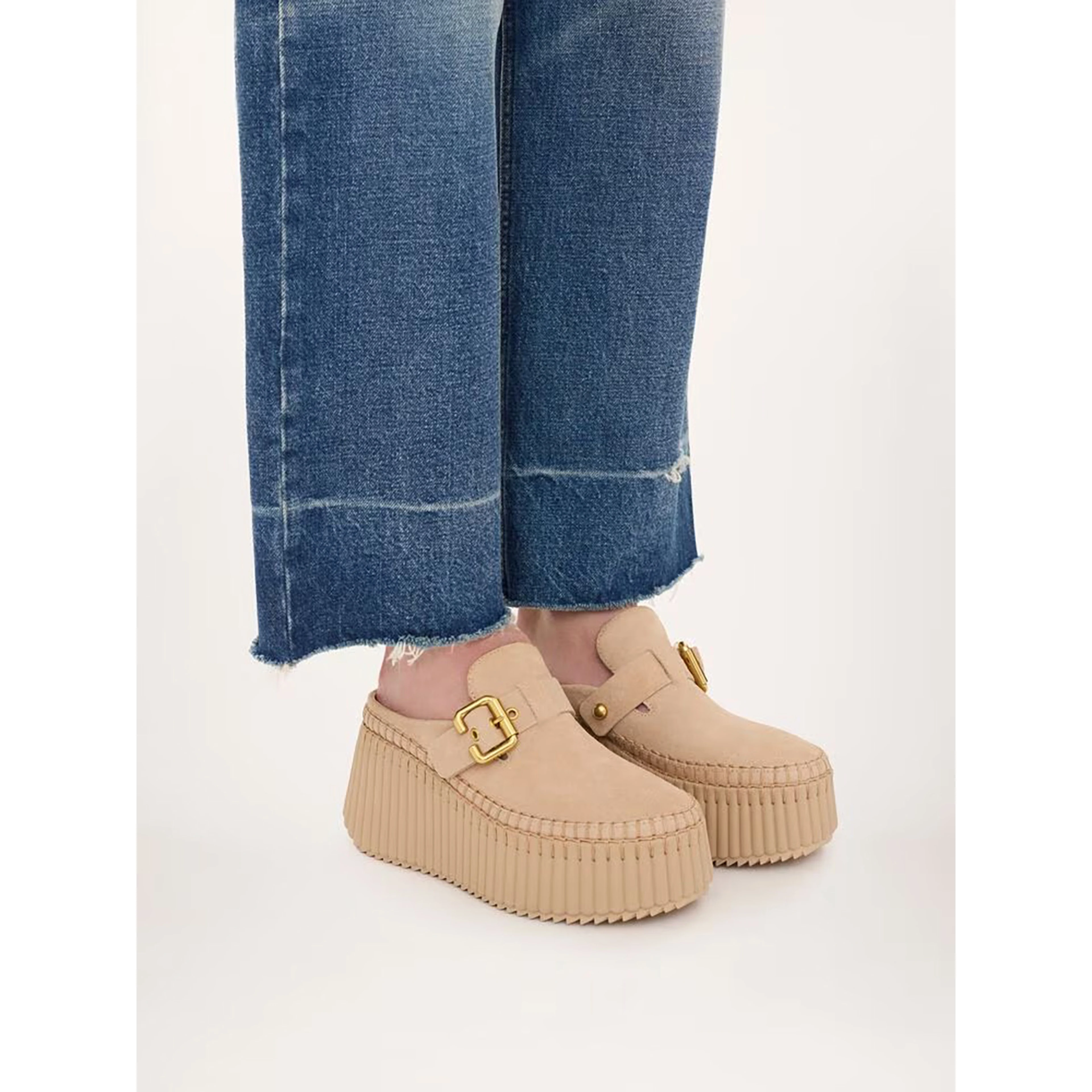 CHLOÉ NAMA slippers