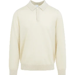 KNIT LS POLO