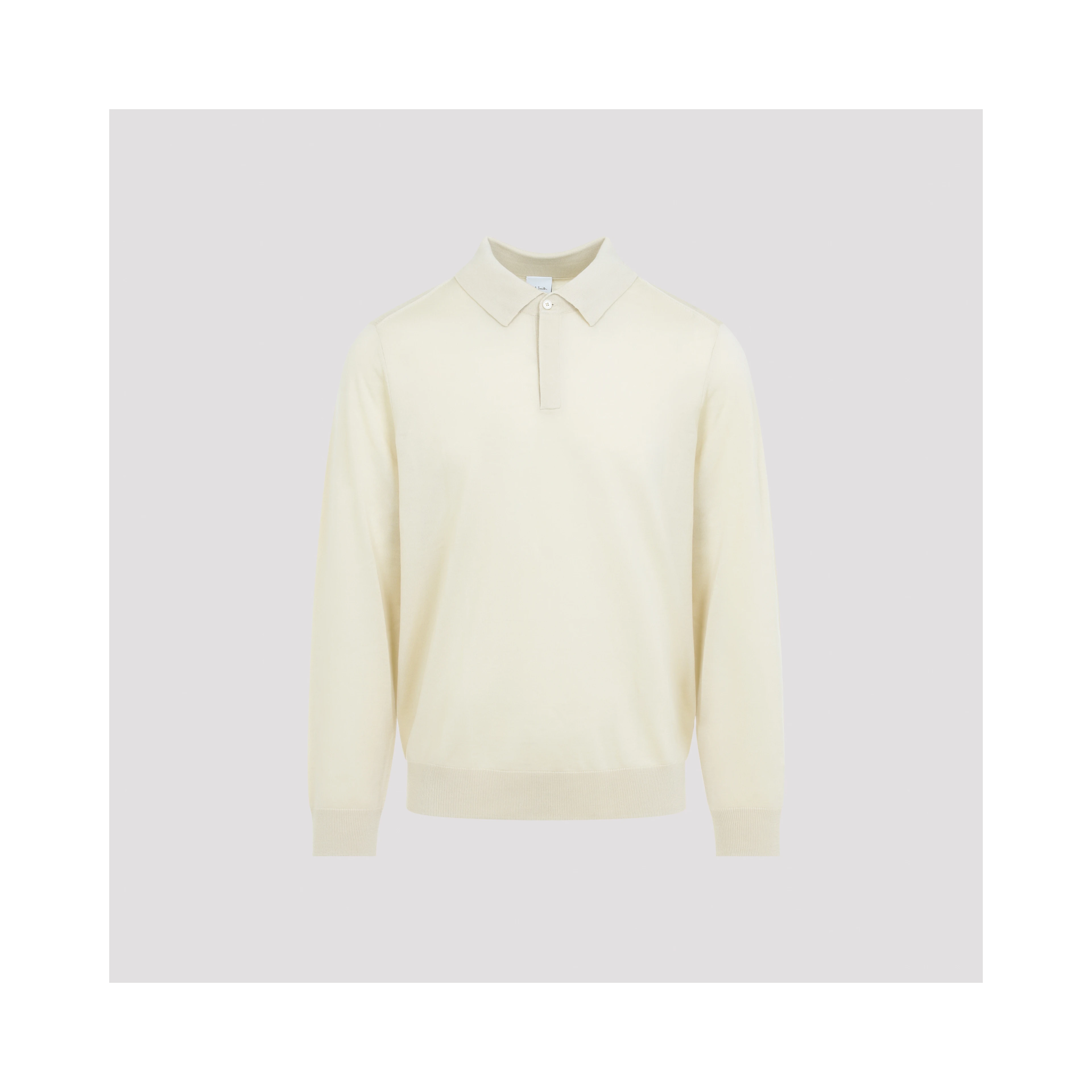 KNIT LS POLO