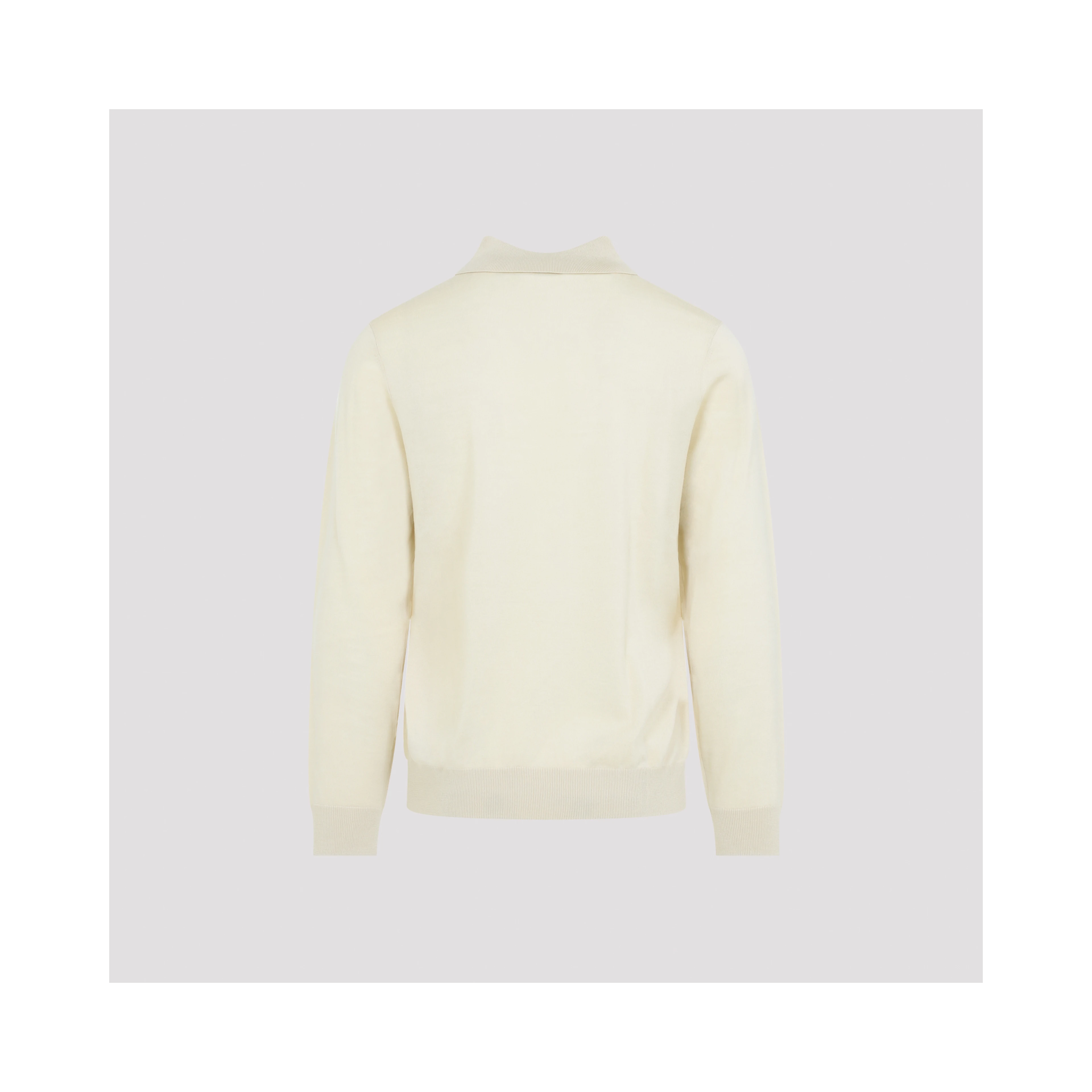 KNIT LS POLO