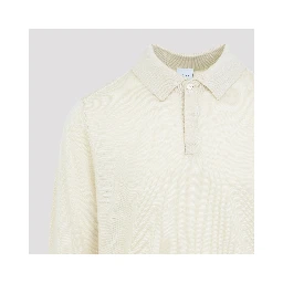 KNIT LS POLO