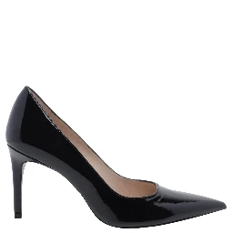 Stuart Weitzman With Heel Black