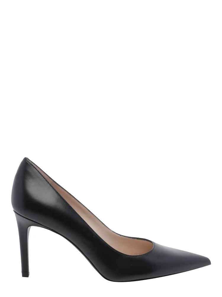 Stuart Weitzman With Heel Black