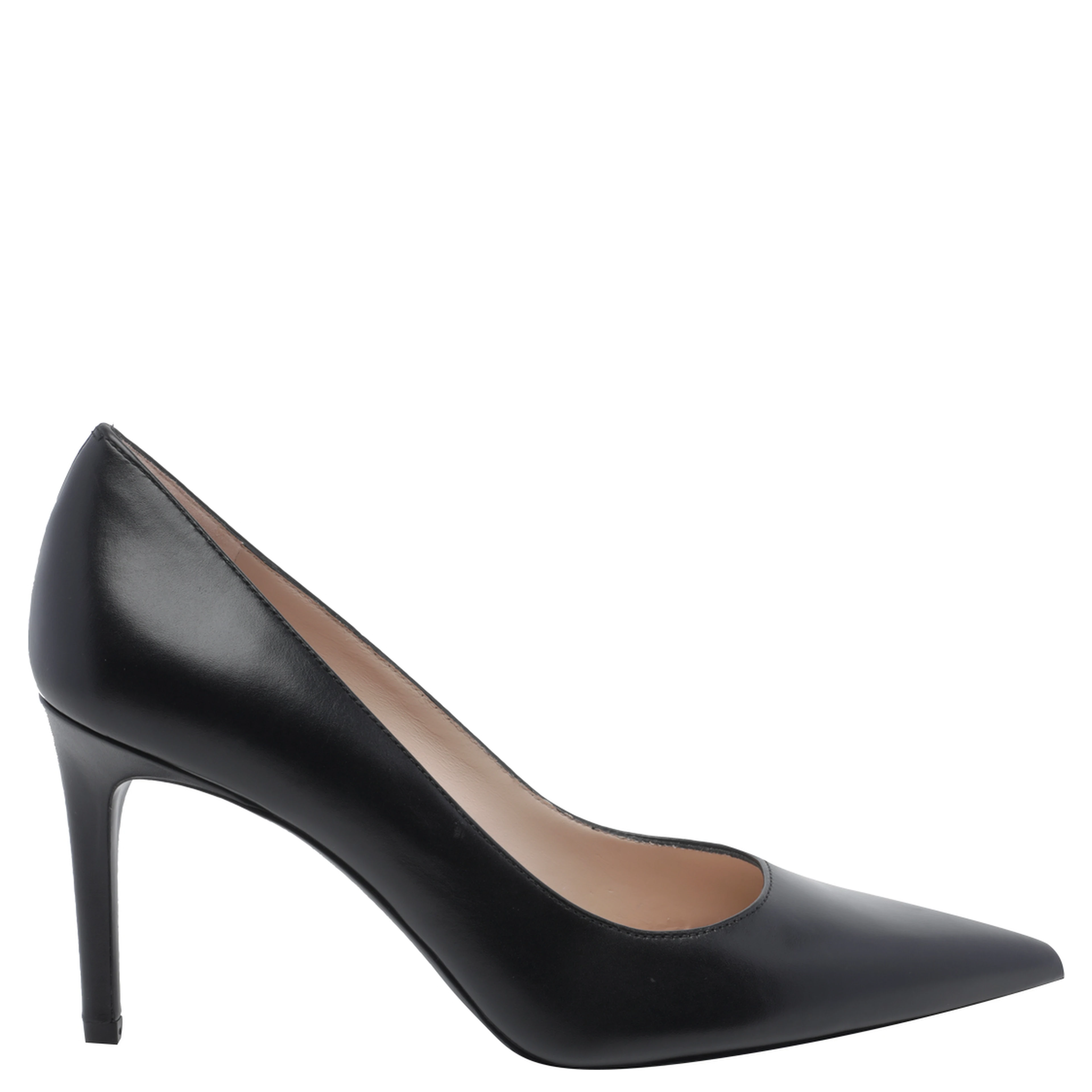 Stuart Weitzman With Heel Black