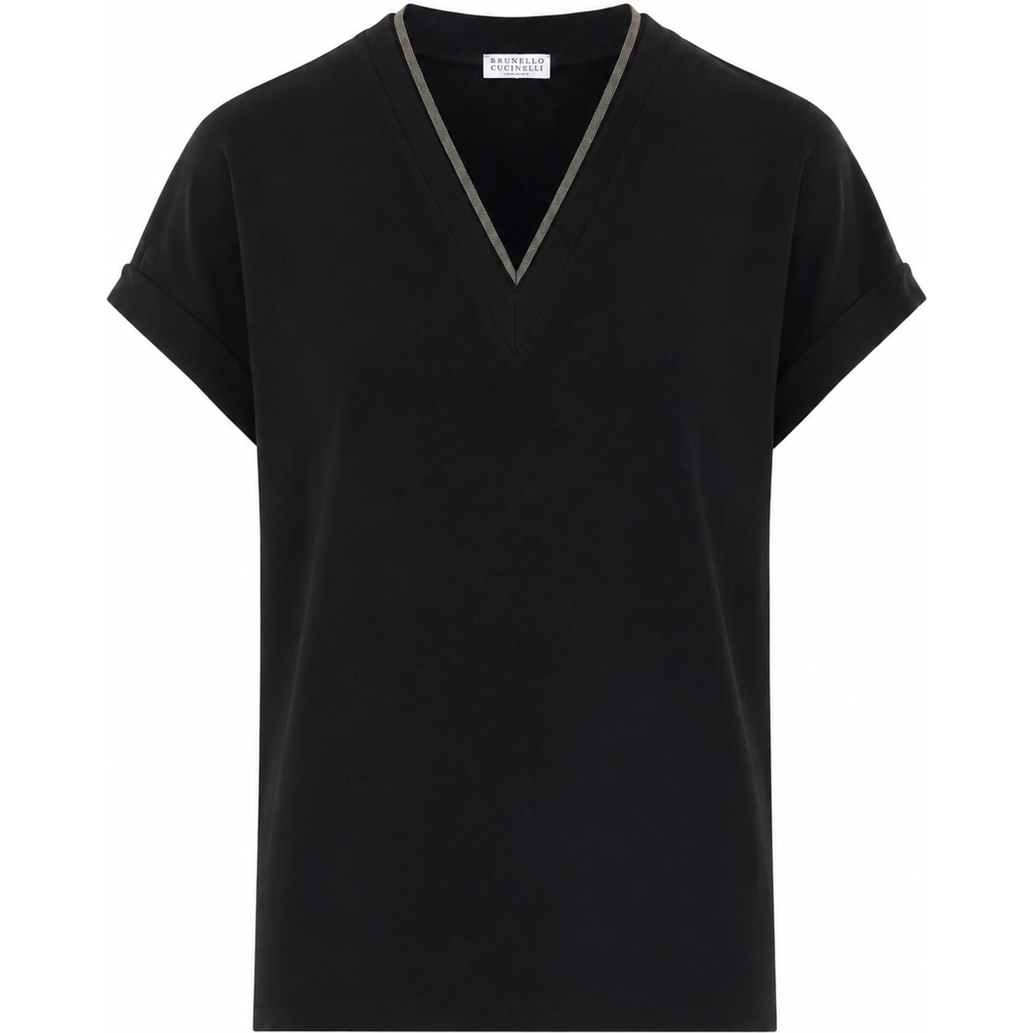 Brunello Cucinelli T-shirts and Polos Black