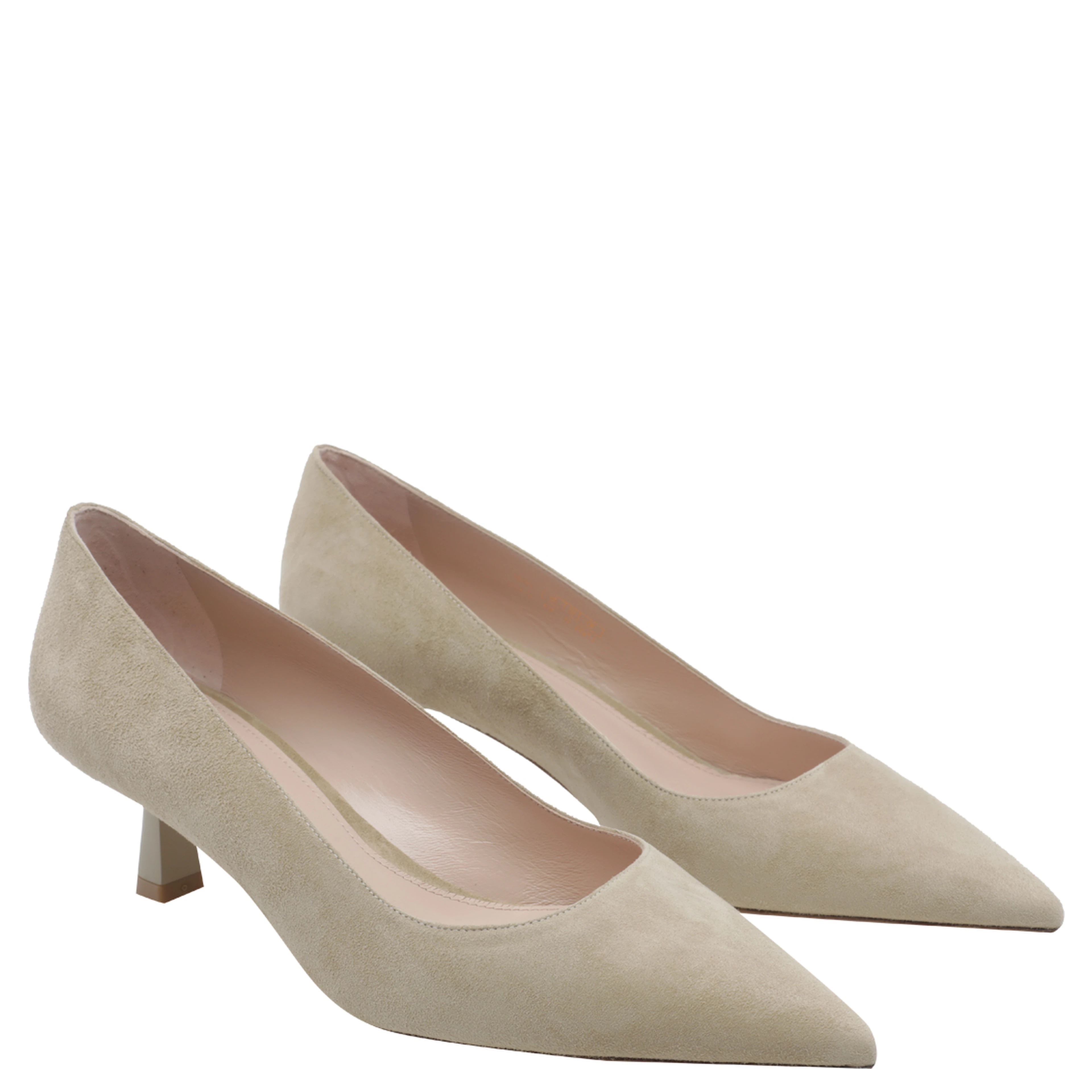 Stuart Weitzman With Heel Beige