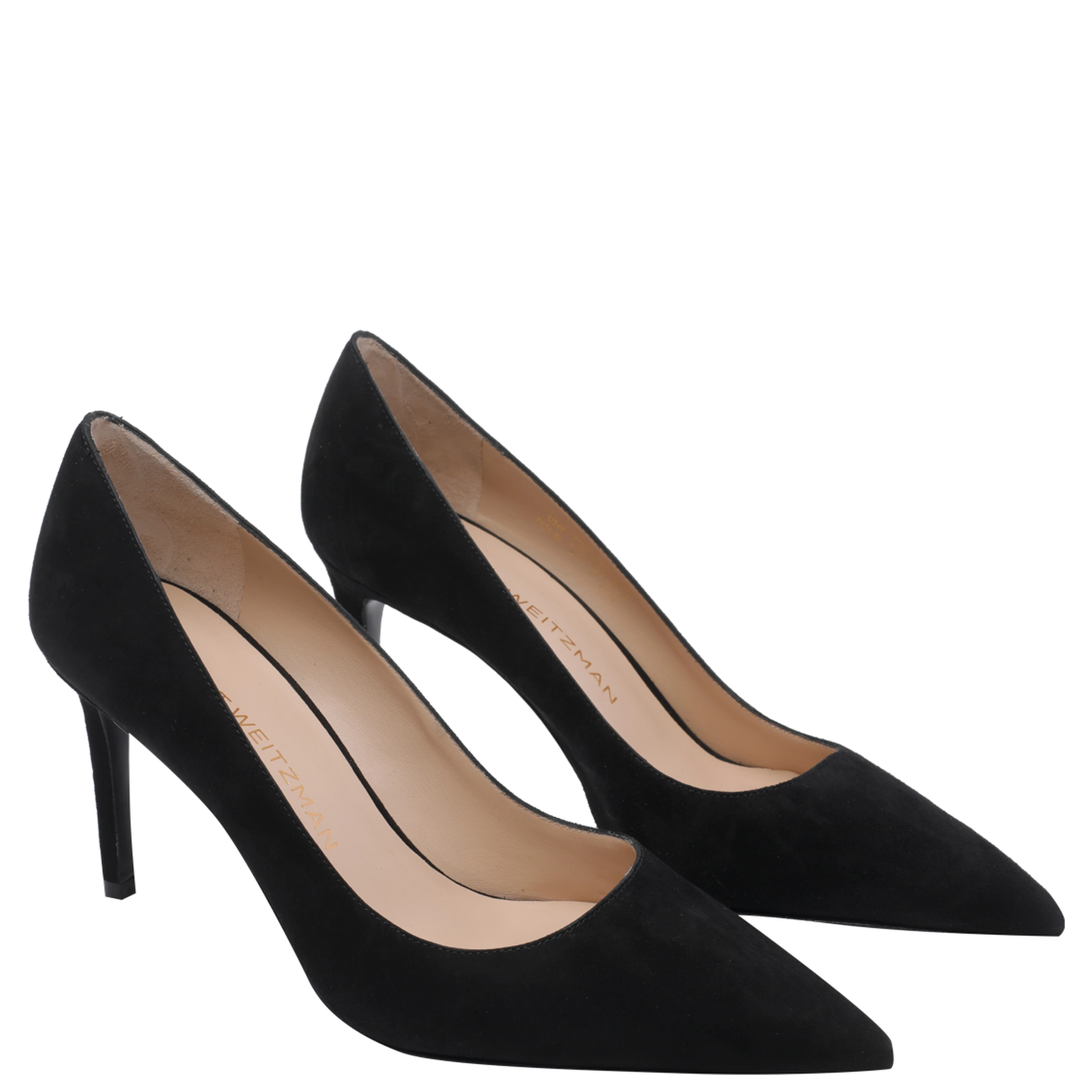 Stuart Weitzman With Heel Black