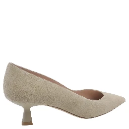 Stuart Weitzman With Heel Beige