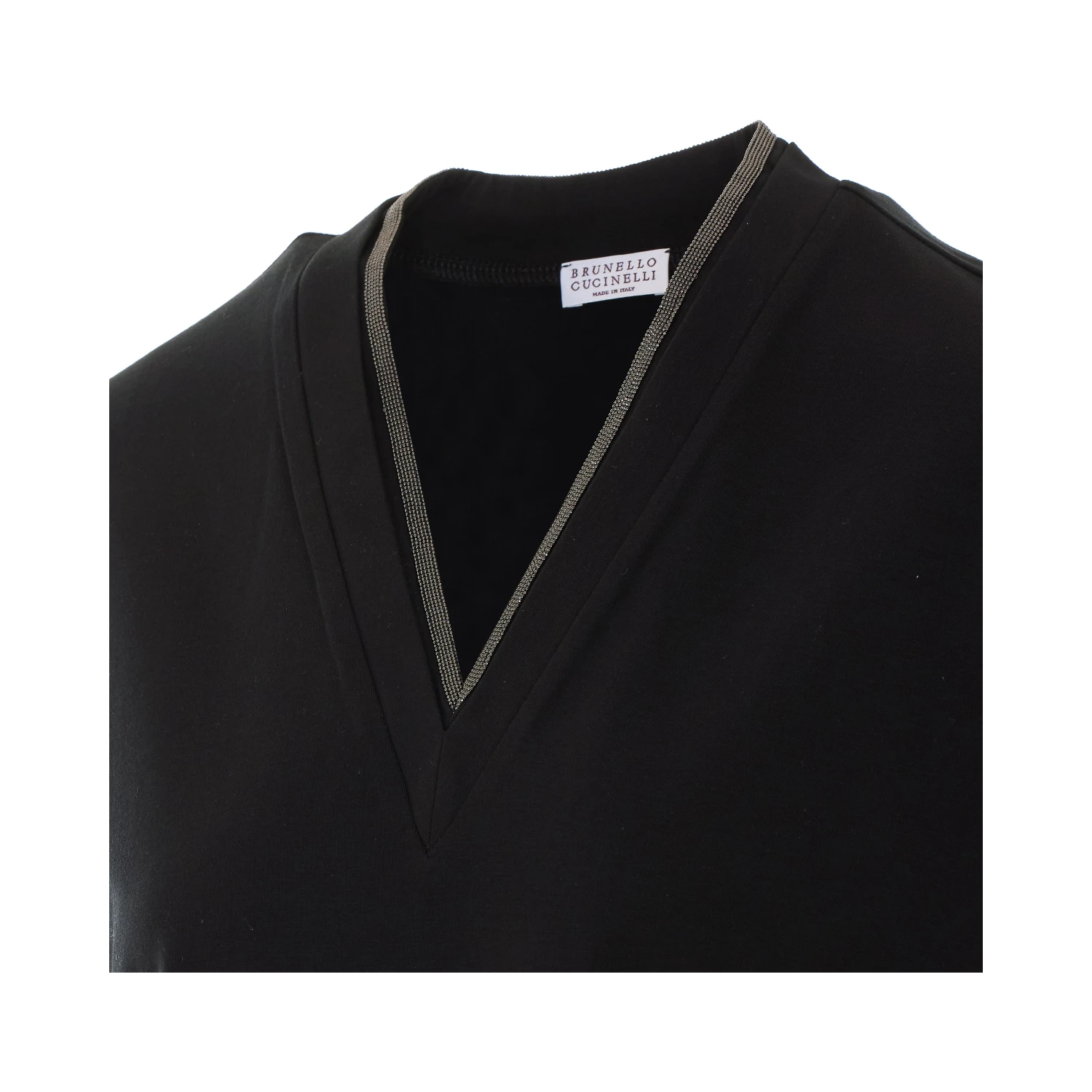 Brunello Cucinelli T-shirts and Polos Black