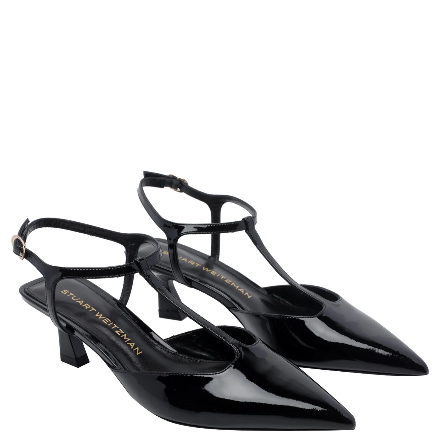 Stuart Weitzman With Heel Black