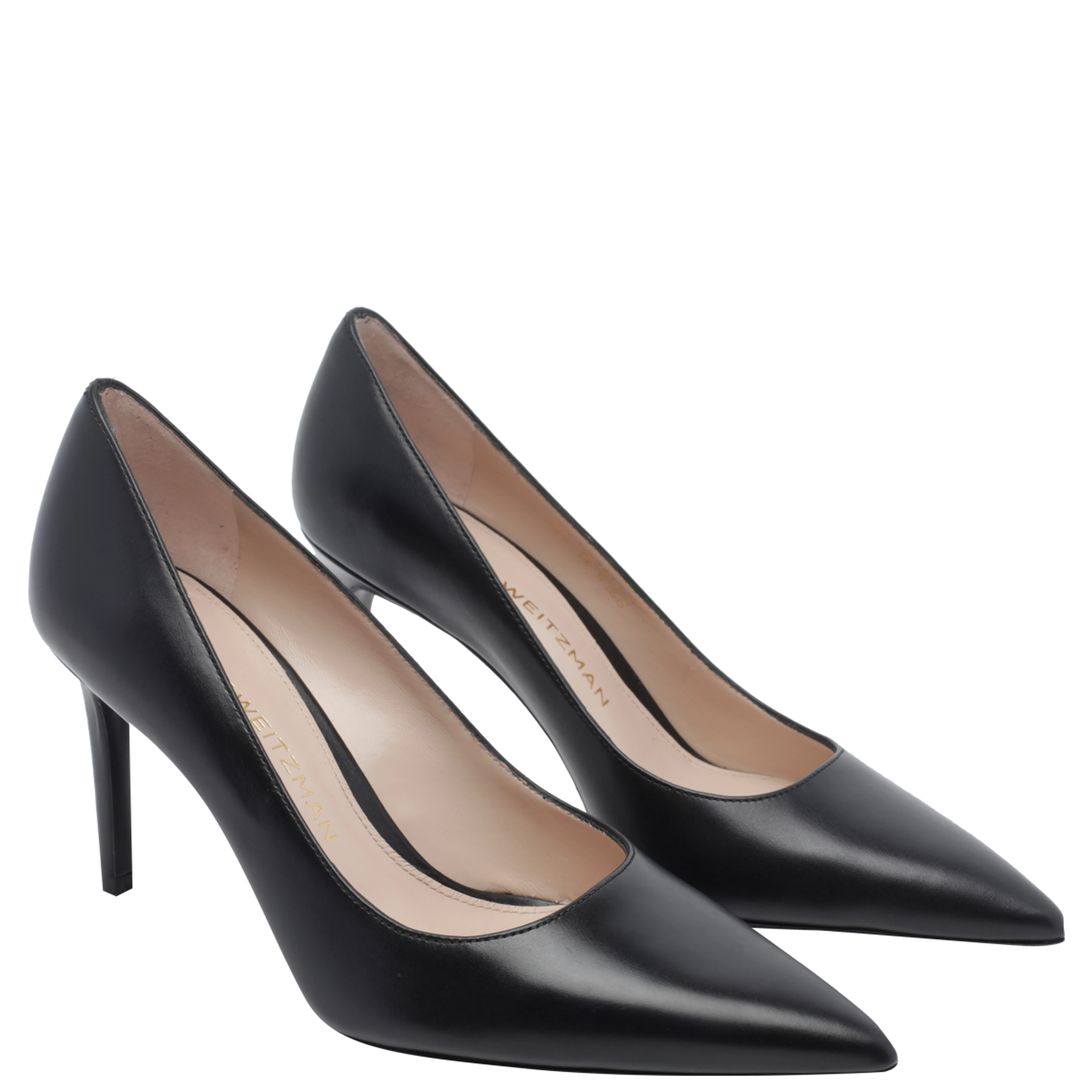 Stuart Weitzman With Heel Black