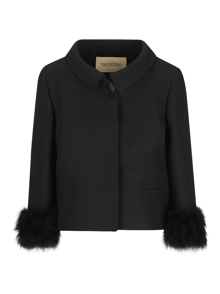 VALENTINO GARAVANI Jackets Black