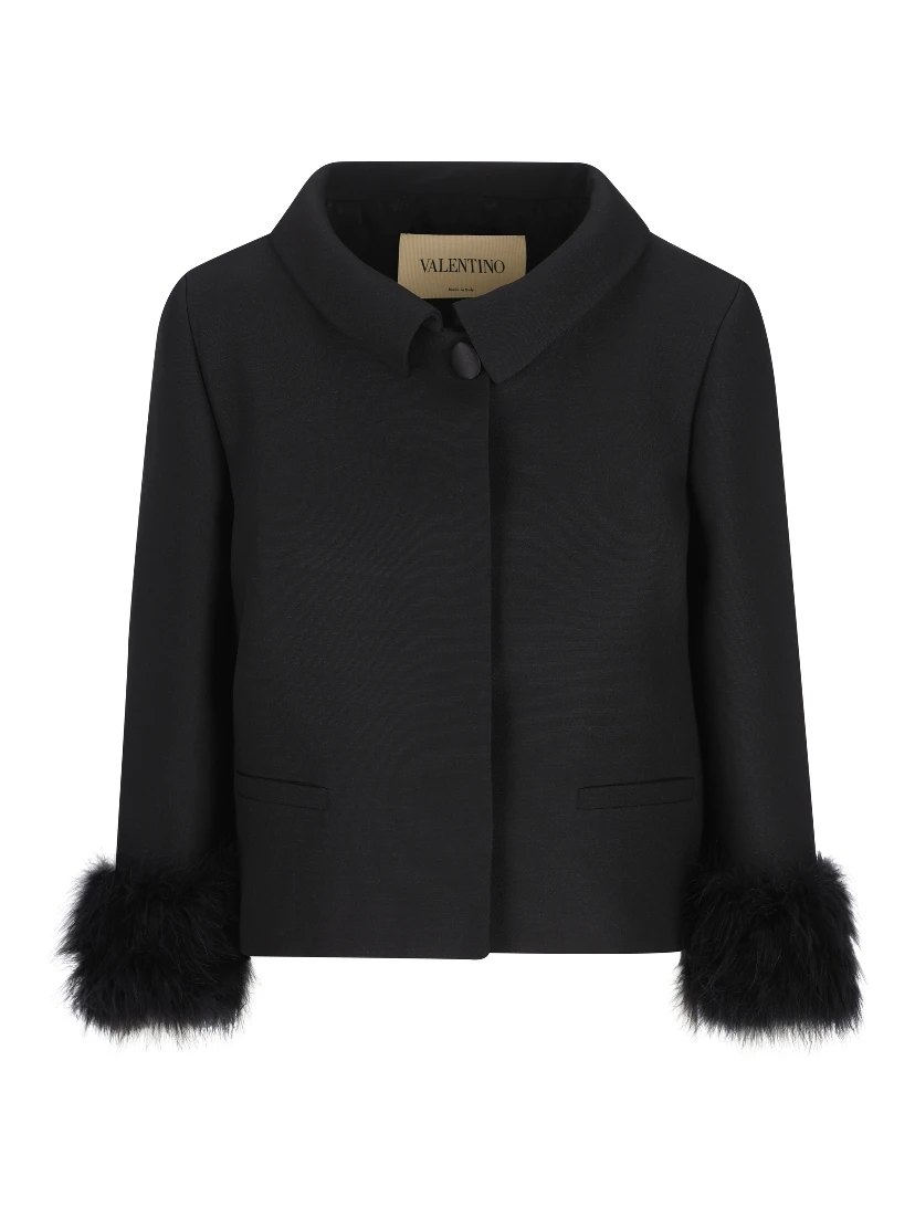 VALENTINO GARAVANI Jackets Black