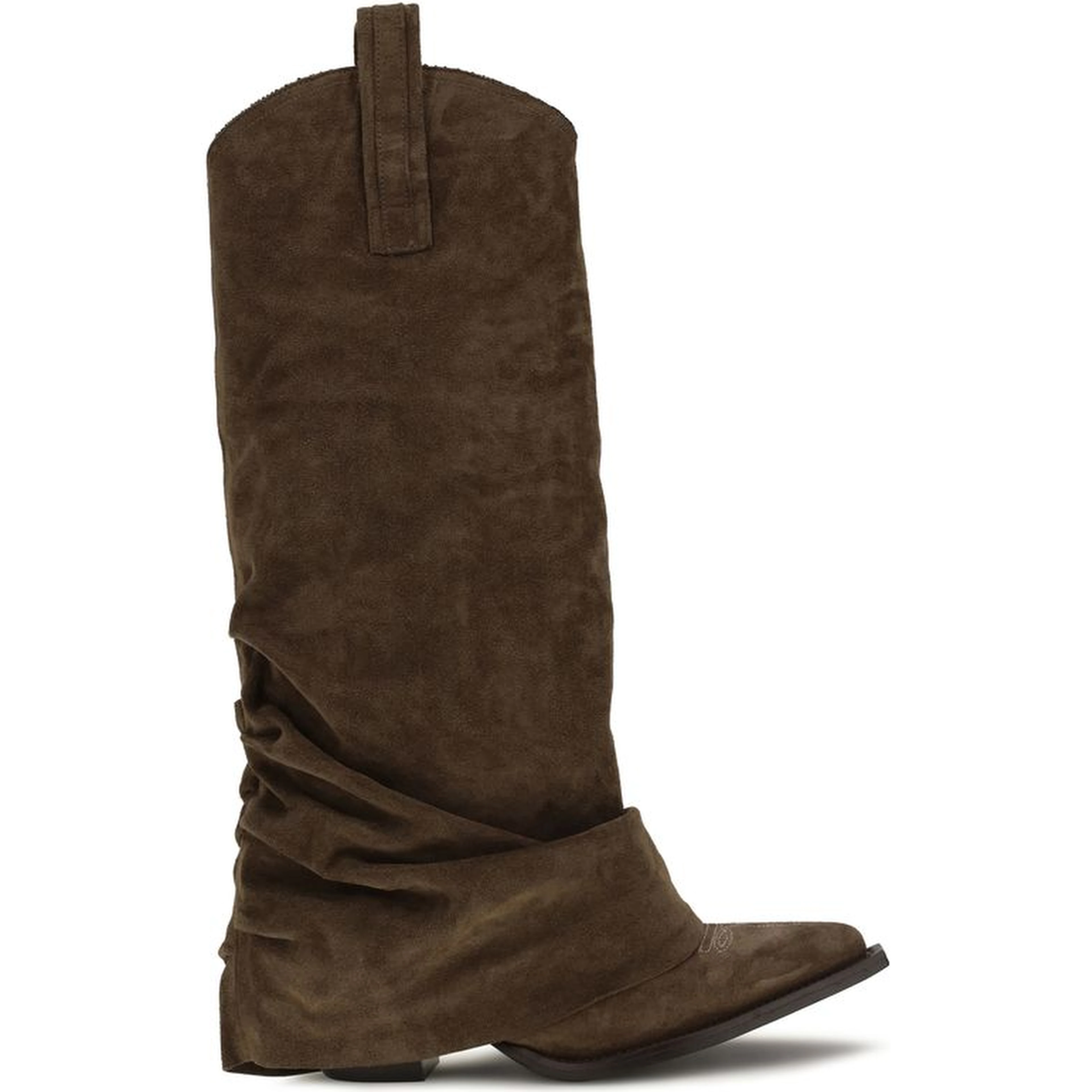 Brown Calf Leather Bos Taurus Boots