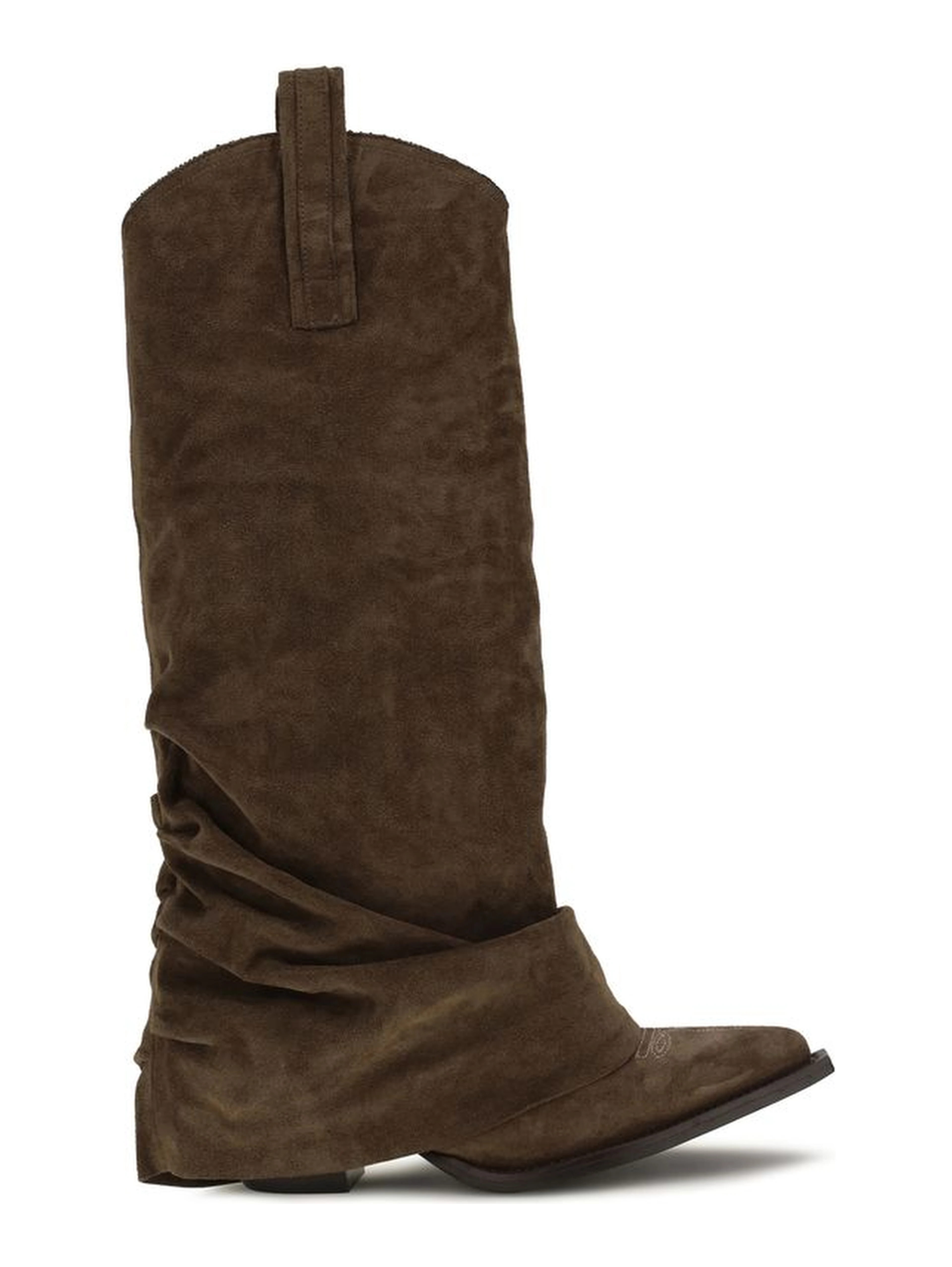 Brown Calf Leather Bos Taurus Boots