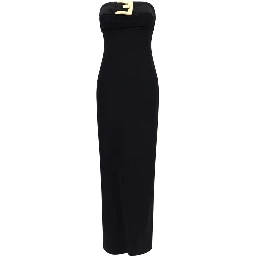 Black Viscose Cocktail Dress