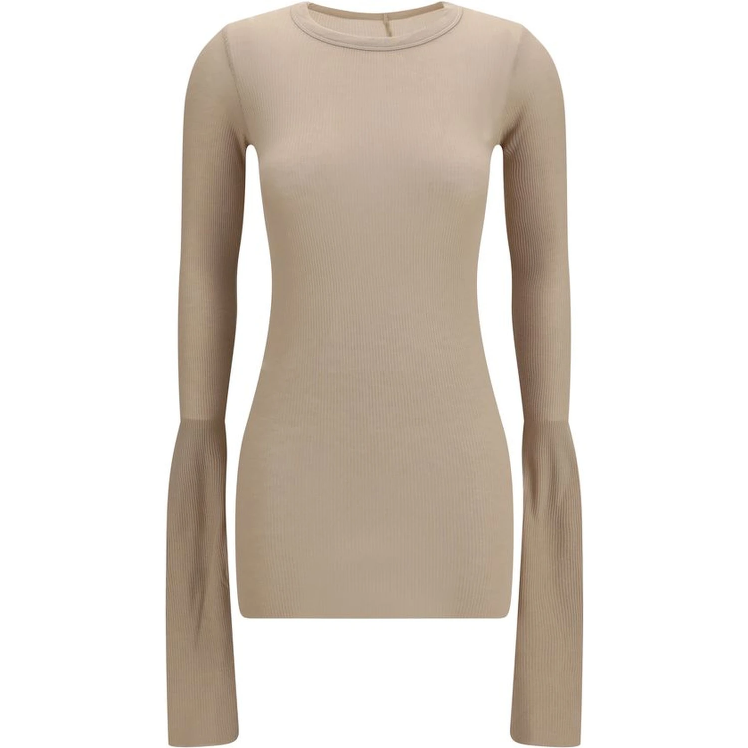 Beige Viscose Shirt