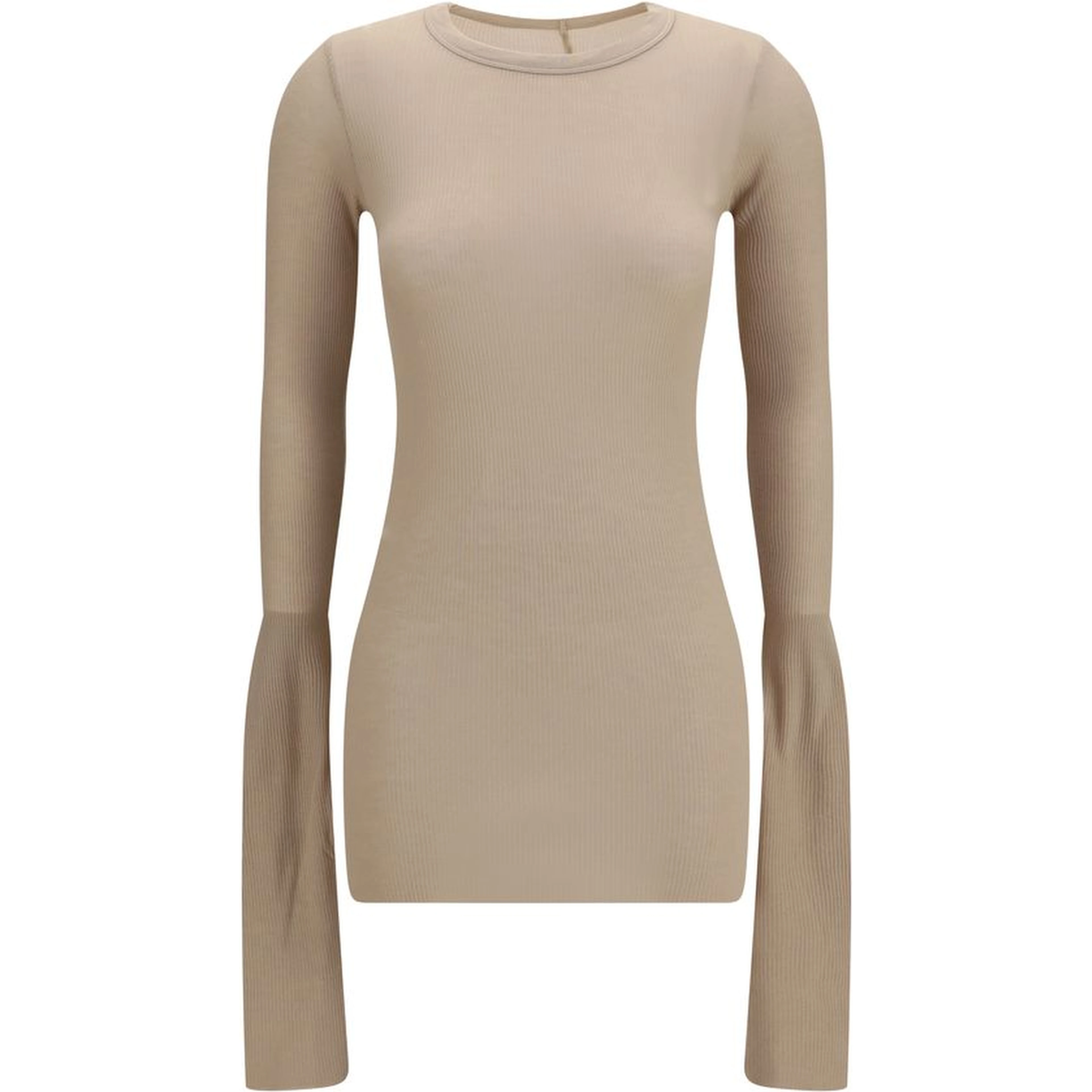Beige Viscose Shirt