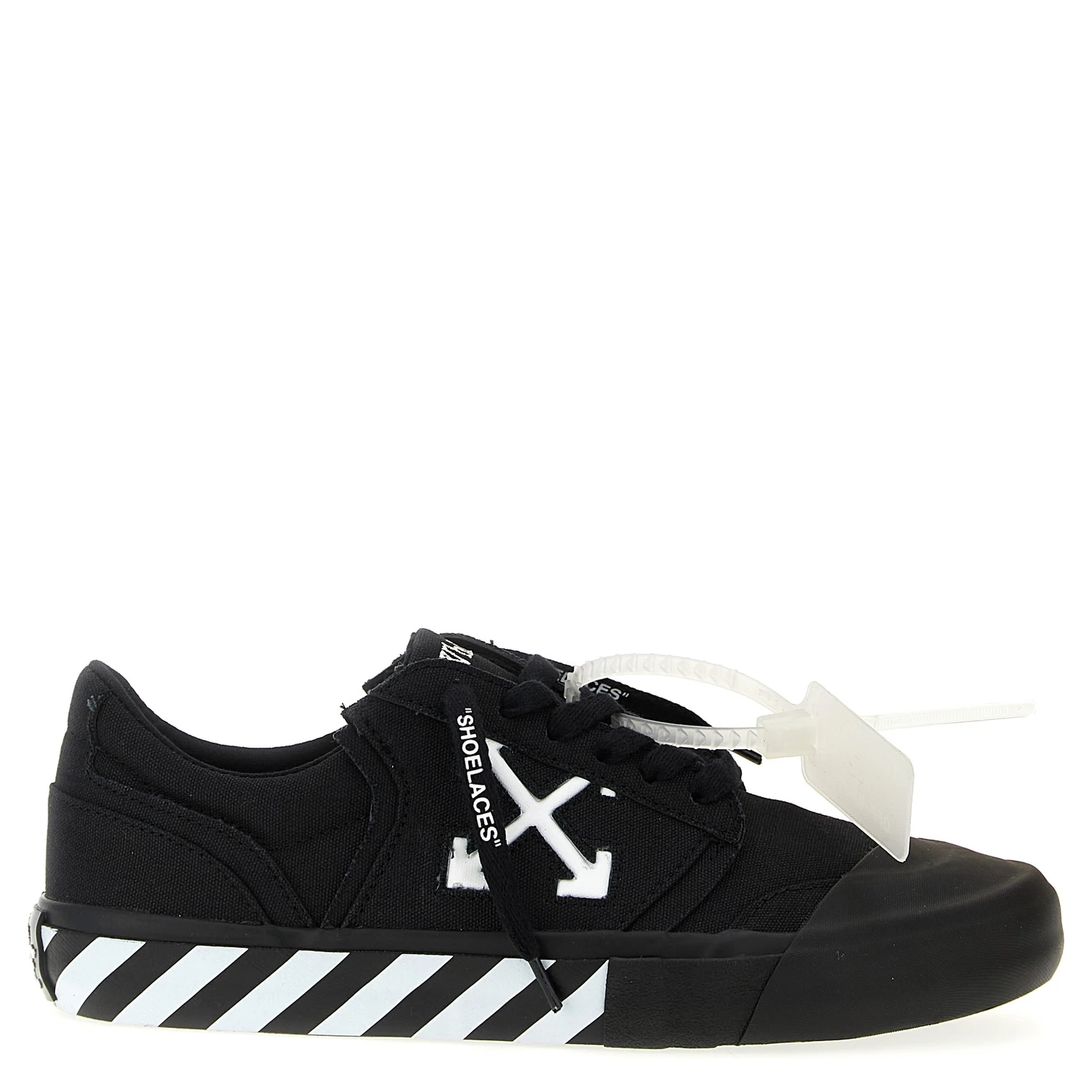 Bicolor Cotton Low Top Sneakers
