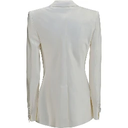 Beige Viscose Blazer