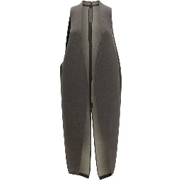 Gray Wool Oves Aries Sleeveless Jacket
