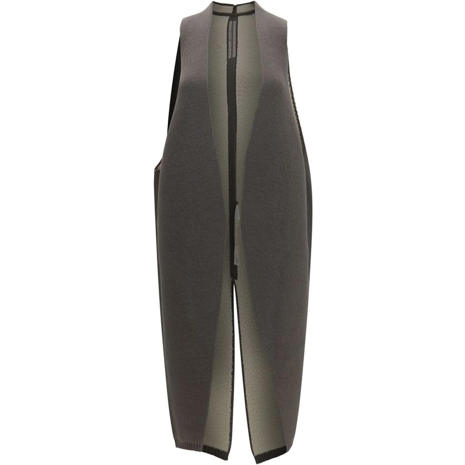 Gray Wool Oves Aries Sleeveless Jacket