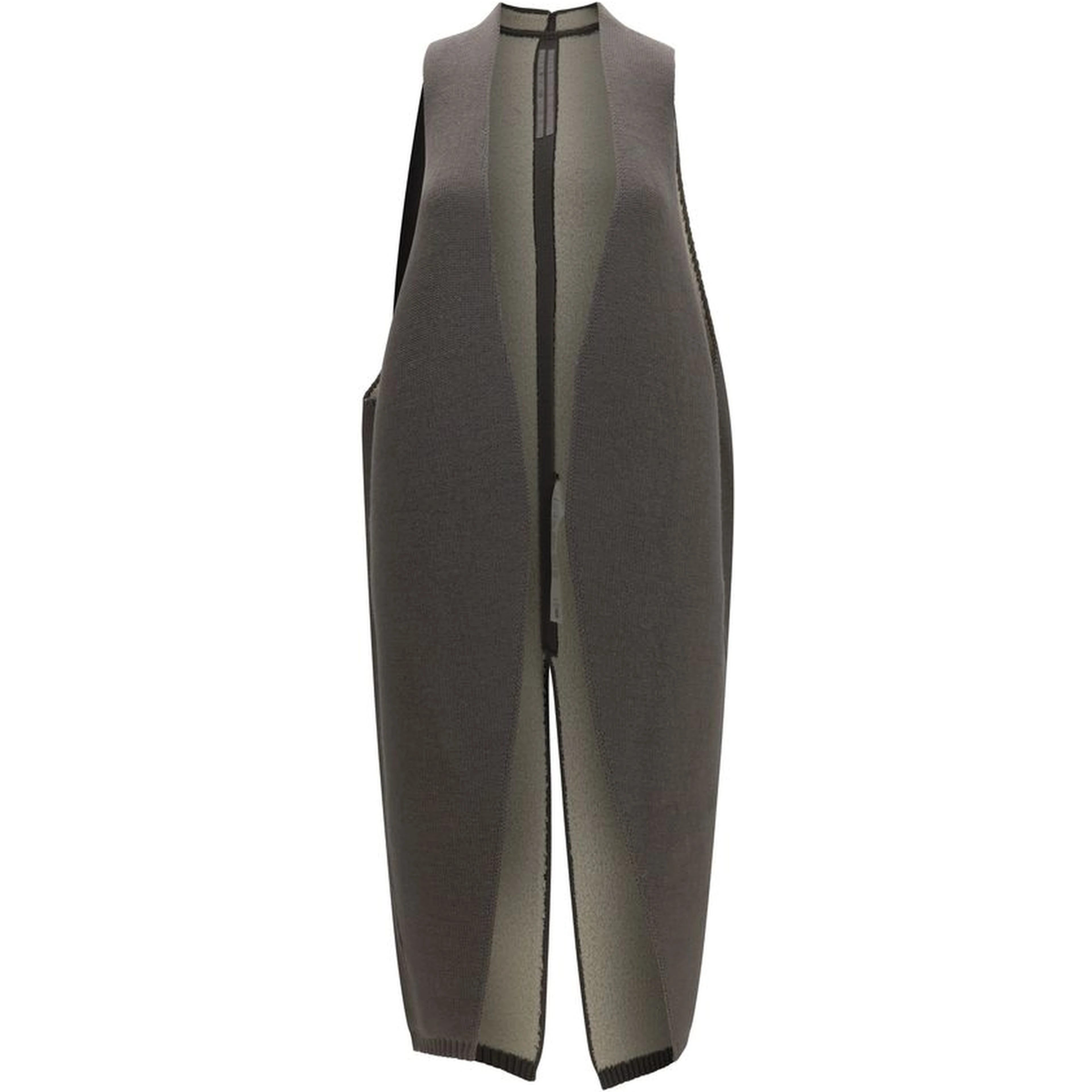Gray Wool Oves Aries Sleeveless Jacket