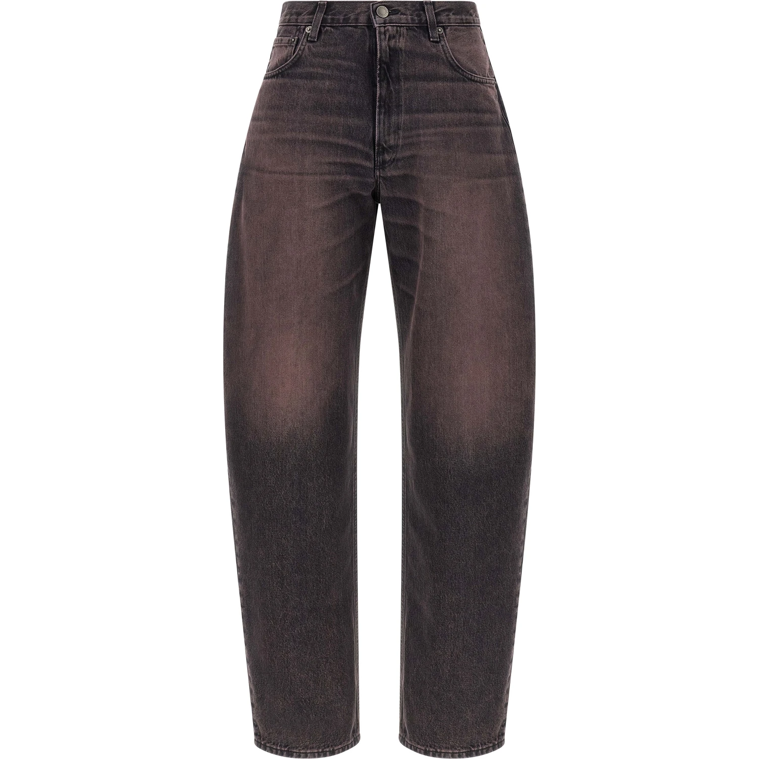 Multicolor Cotton High-Waisted Jean