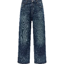 Blue Cotton Jeans Denim