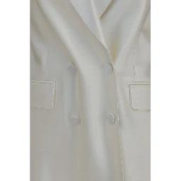 Beige Viscose Blazer