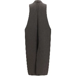 Gray Wool Oves Aries Sleeveless Jacket