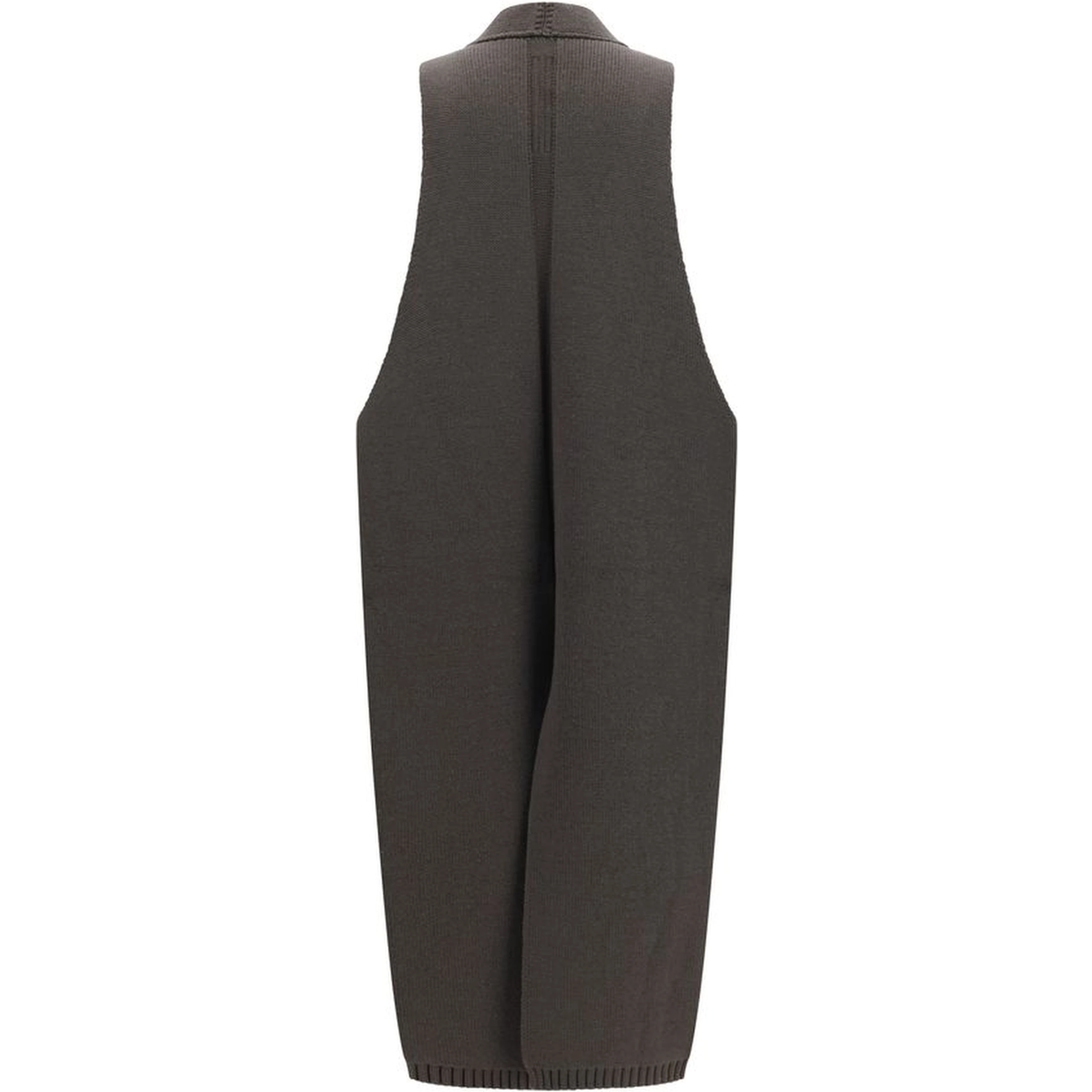Gray Wool Oves Aries Sleeveless Jacket