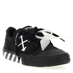 Bicolor Cotton Low Top Sneakers