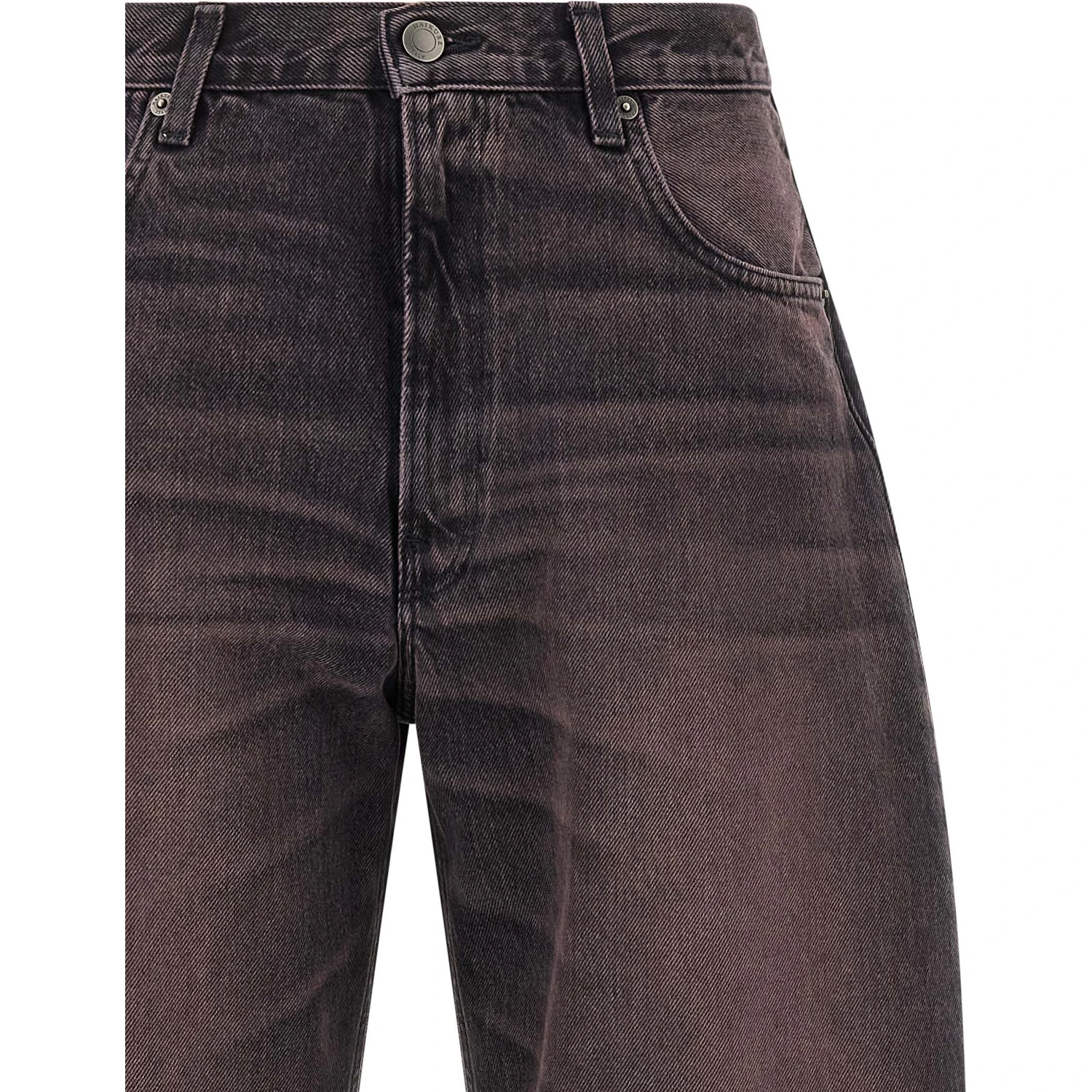 Multicolor Cotton High-Waisted Jean