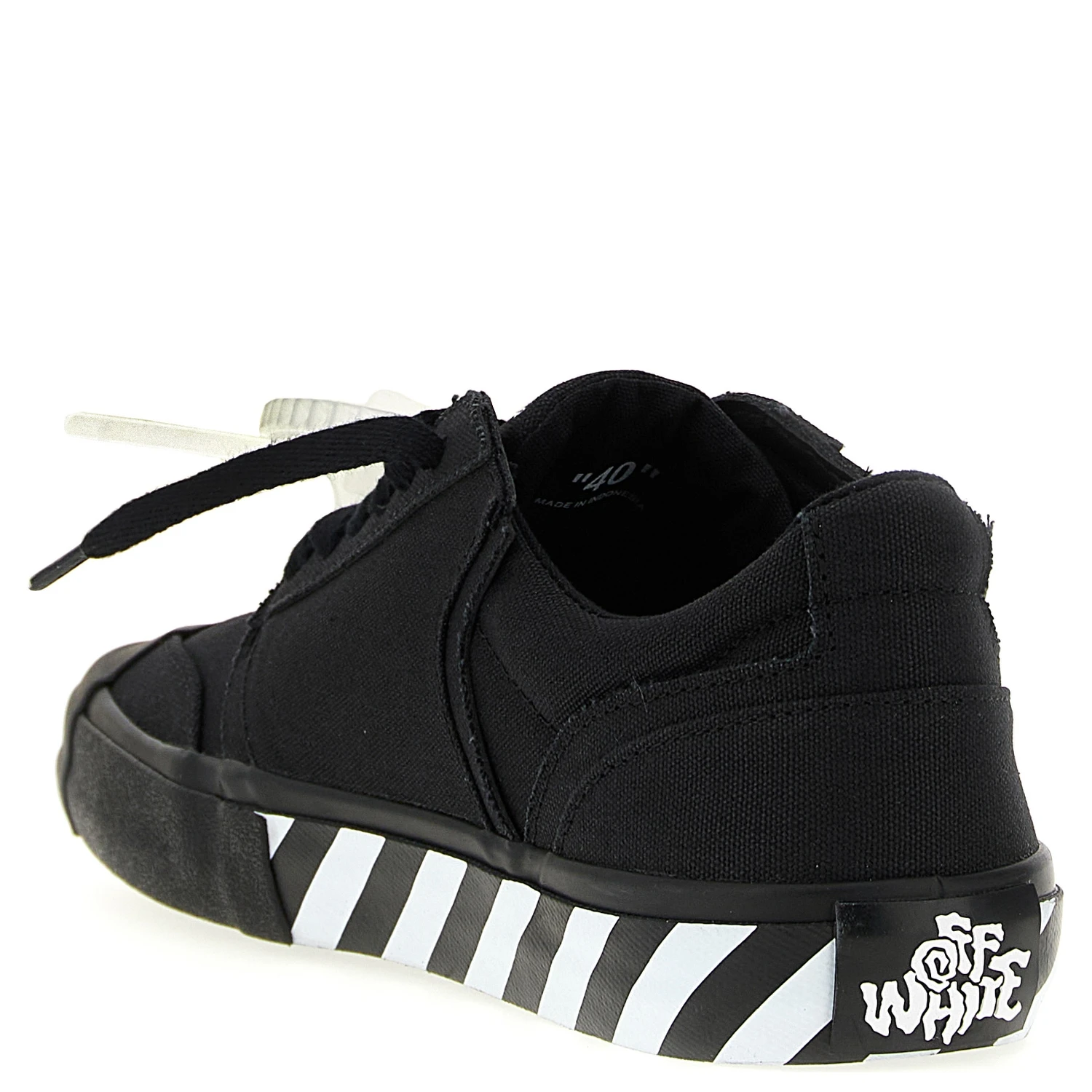 Bicolor Cotton Low Top Sneakers