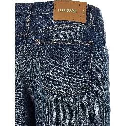 Blue Cotton Jeans Denim
